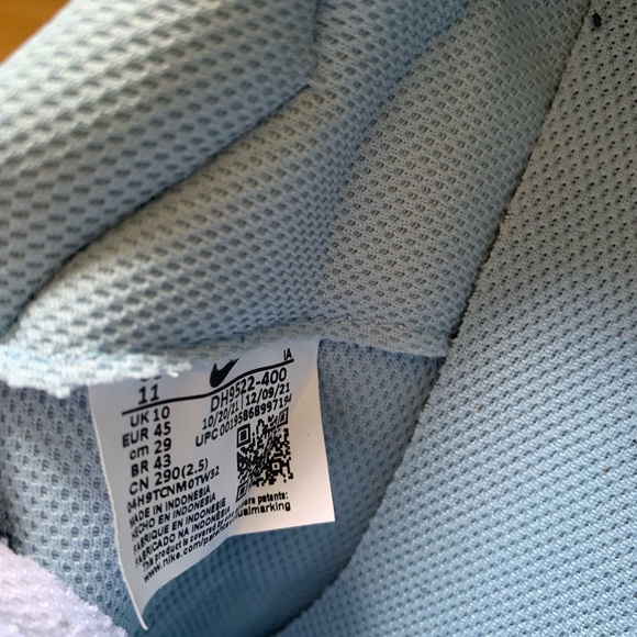 Size 11 - Nike Waffle One Blue Sanded Gold - Picture 5 of 6